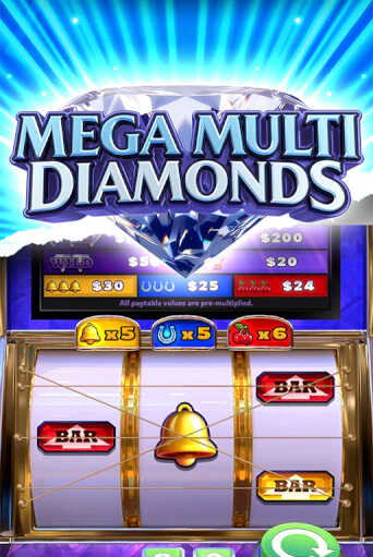 Mega Multi Diamonds демо игра онлайн | GMSlots Казино бесплатно